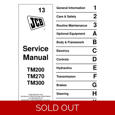 JCB TM200 TM270 TM300 AGRICULTURAL LOADER SERVICE REPAIR MANUAL JCB TM200 TM270 TM300 AGRICULTURAL LOADER SERVICE REPAIR MANUAL